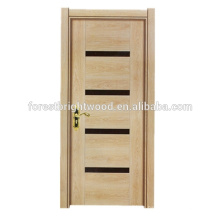 Diseño de puerta de madera interior de melamina